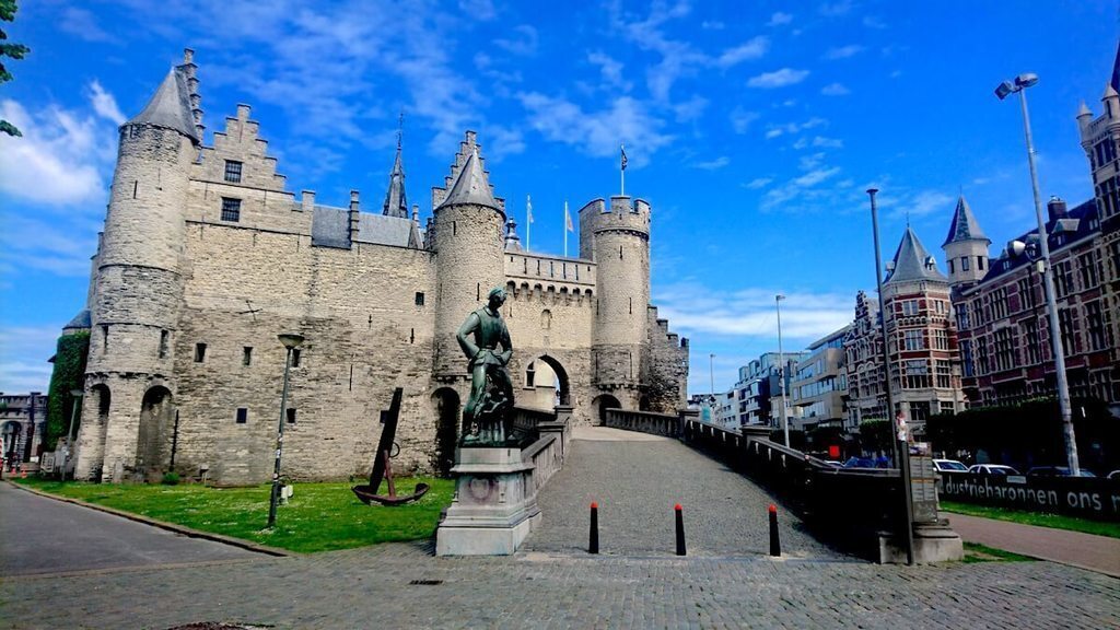 Het Steen in het centrum van Antwerpen