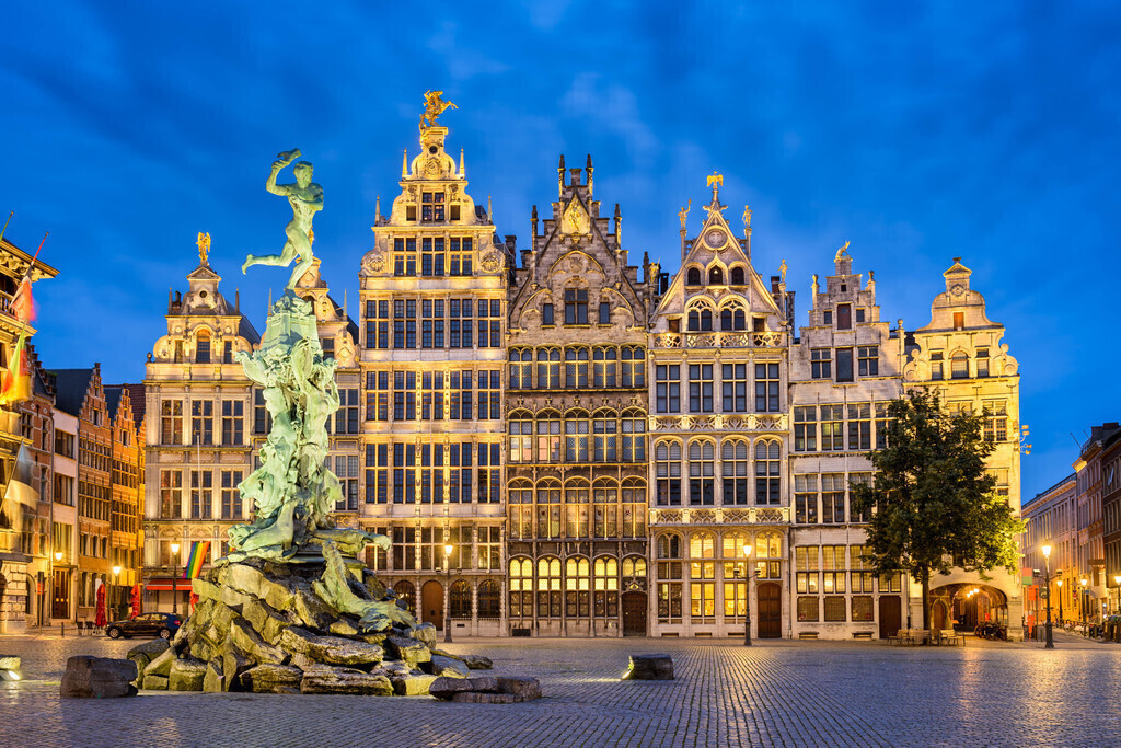 De Grote Markt in Antwerpen