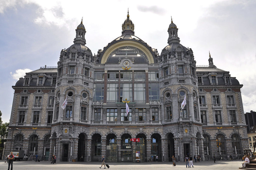 Centraal station in Antwerpen 