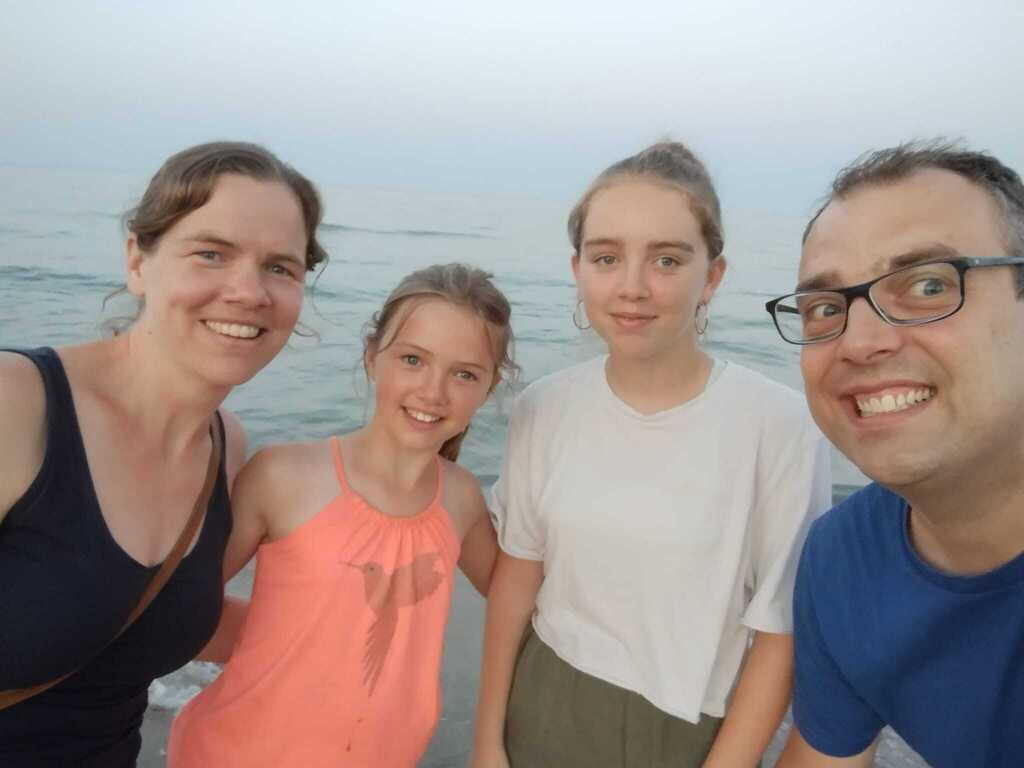 Marie, Klaartje, Marie and Daan