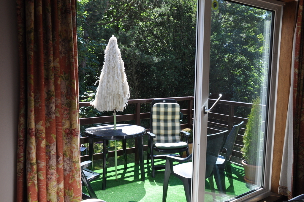 balcon maison (rez) coté jardin