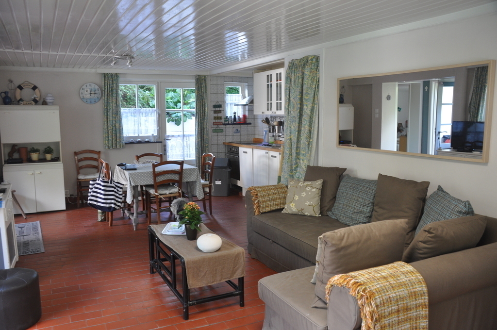 Séjour appartement niveau jardin