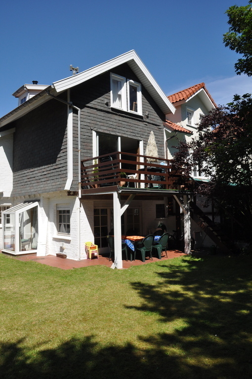 facade arrière + jardin