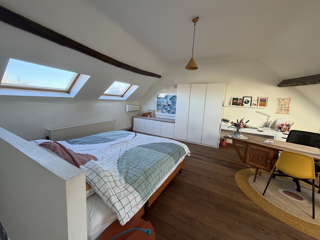 3d floor - master bedroom with kingsize bed of 180*200cm and amazing view on the St-Rombouts tower