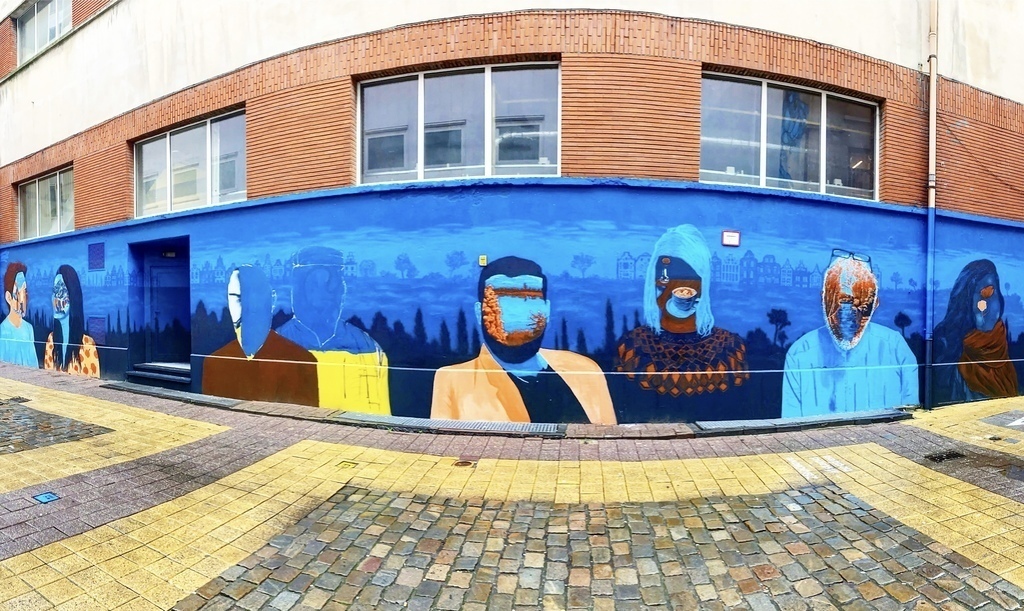 Our city is full of hidden murals. There is even a guided tour!