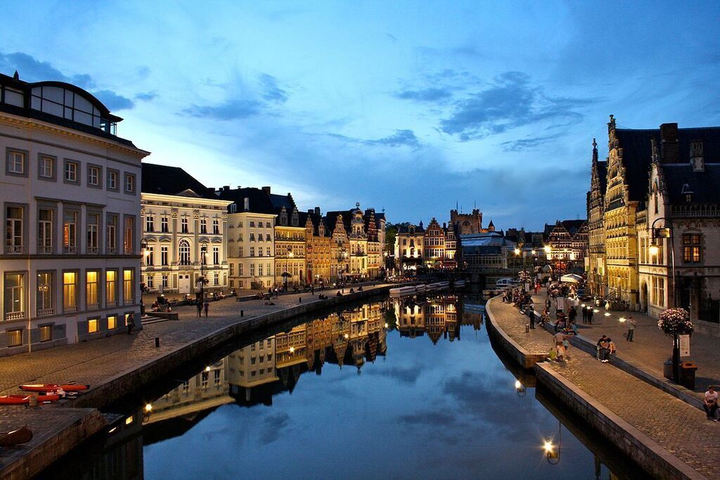 Ghent at night