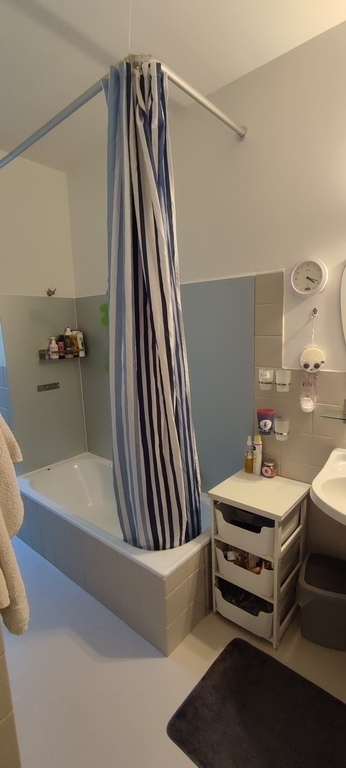 mogelijkheid om bad of douche te nemen