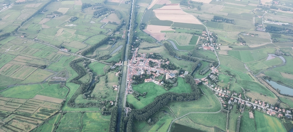 Brugge/ West- Vlaanderen vanuit de lucht;)