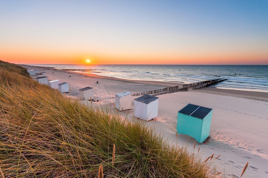 Zoutelande coast The Netherlands, 75 by car