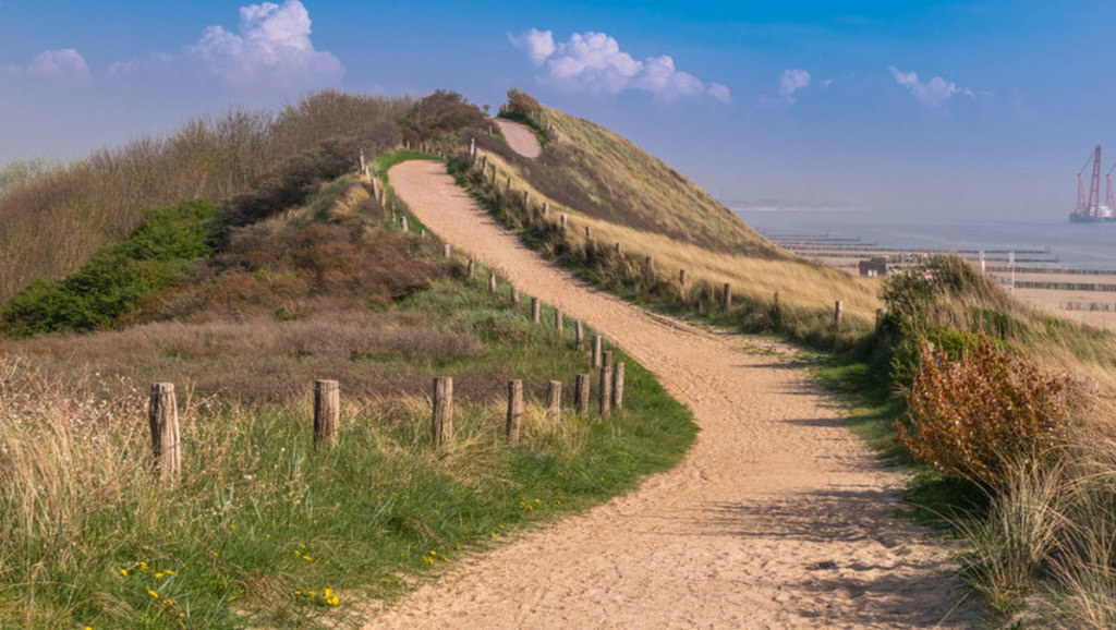 Zoutelande coast The Netherlands, 75 by car