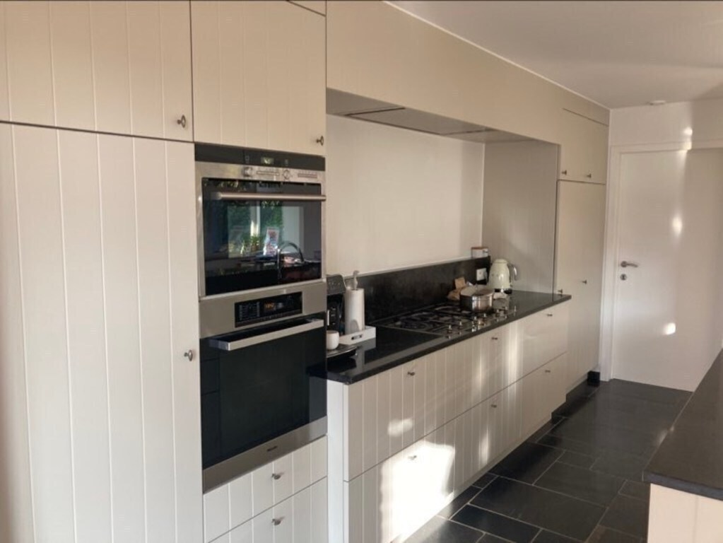 Keuken: foto 1: Gasfornuis, oven en combi-oven