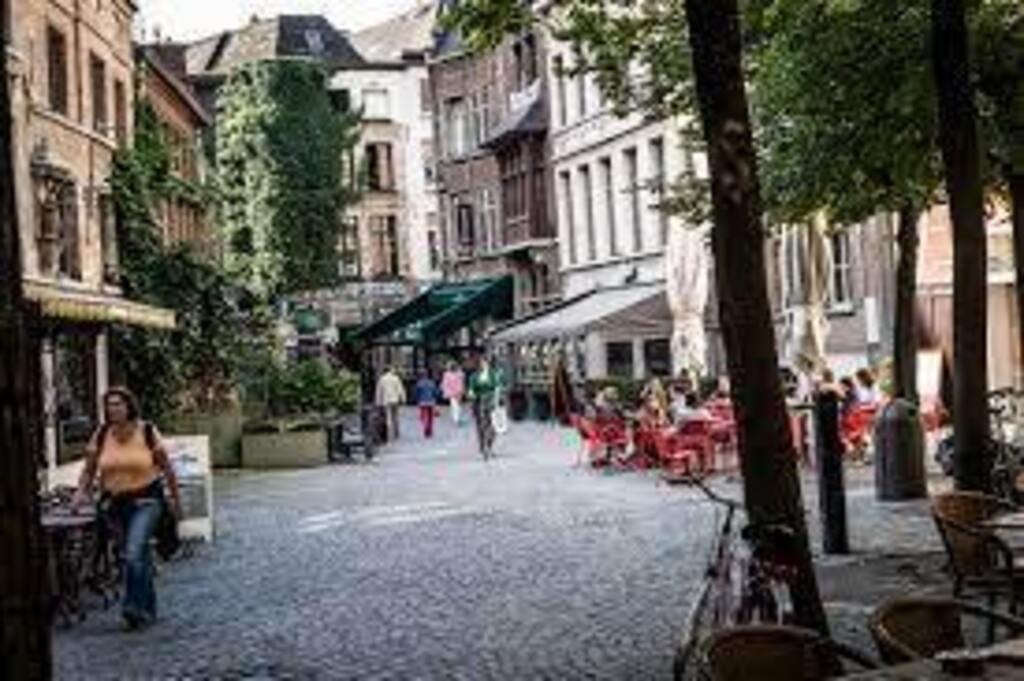 the historical center of Antwerp