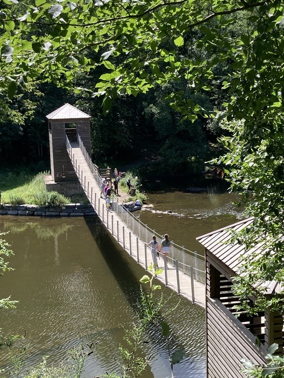Passerelle de l'épine near Bouillon