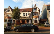 Our house with garage