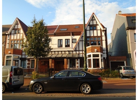 Our house with garage