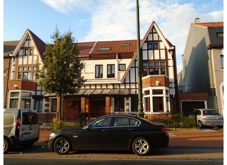 Our house with garage