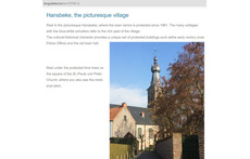 Cozy village of Hansbeke (5 min. bike)