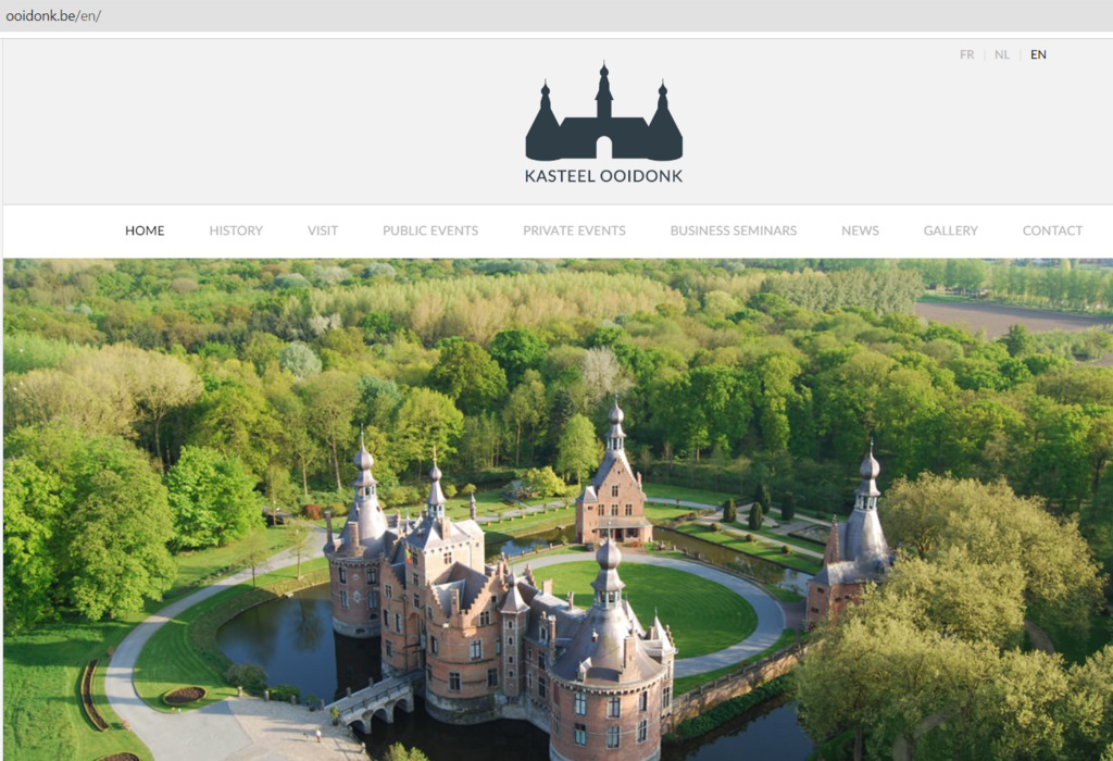 Castle of Ooidonk (15 min. drive)