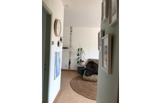 Entering the apartment