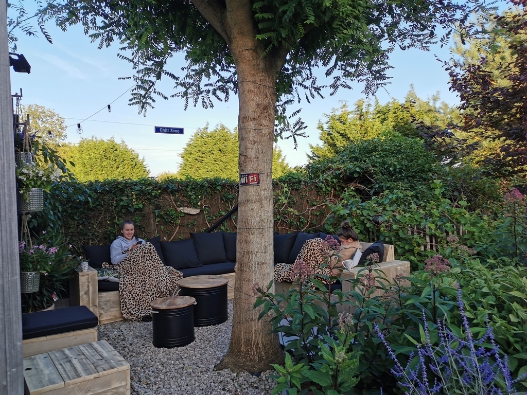 terrace with lounge seats