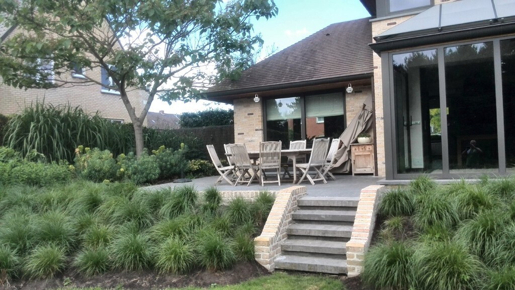 terrace at the house