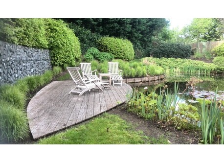 Beautifull house with big garden and pond to relax 