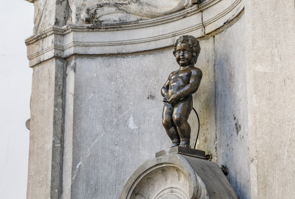 Manneken pis, Brussels