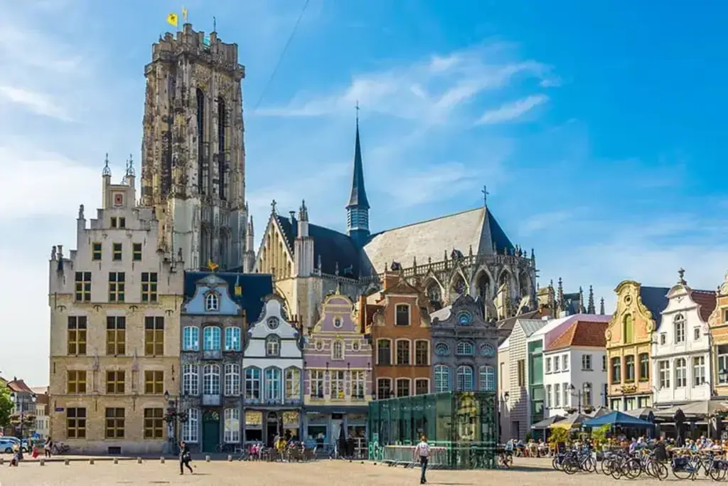 Main square of Mechelen