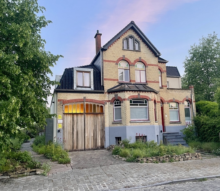 Eclectic village villa