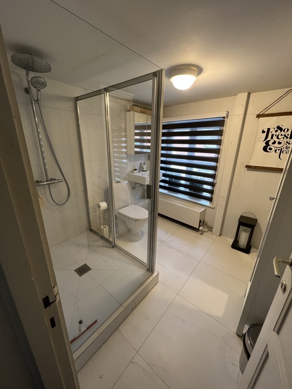 newly remodled bathroom