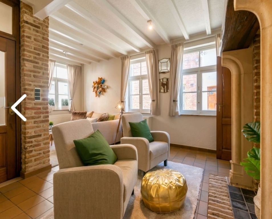 living room with fireplace and tv