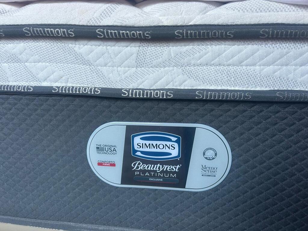 Cama nova, simmons de ótima qualidade