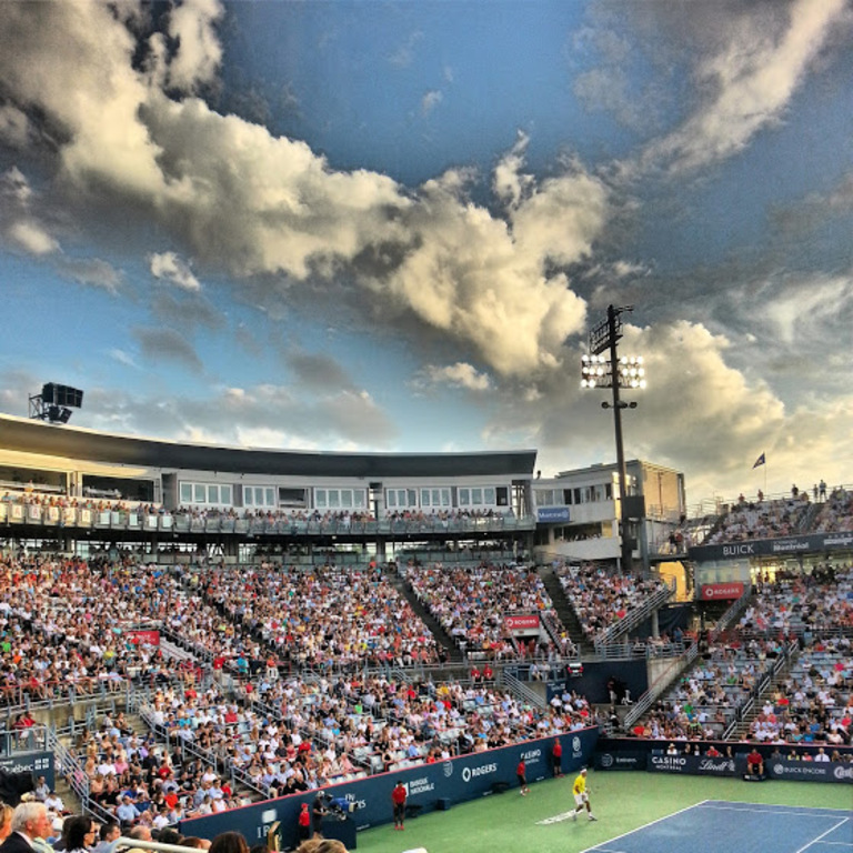 Montreal attractions: Jarry Park.  Rogers Cup Tennis Tournament (Begenning of August) (15 minutes)