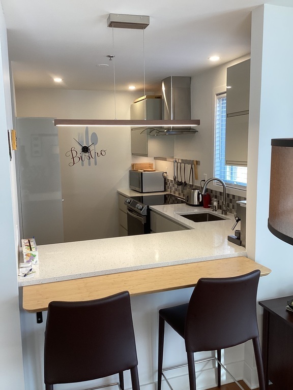 comptoir à (petit) déjeuner