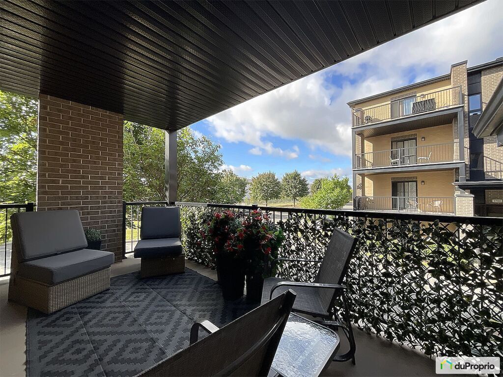 grande terrasse à l'avant