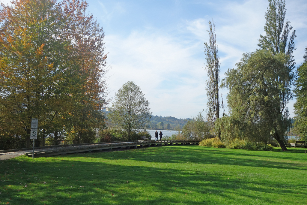 Deer Lake park near the home- rent a paddle boat or walk around the lake