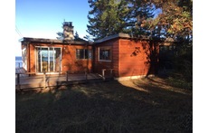 Back view of cabin