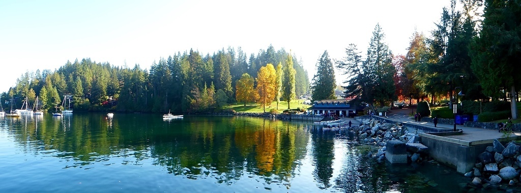 Kayak and canoe rentals at Deep Cove, 11 km from our home. 