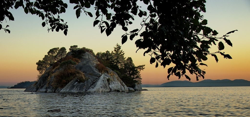 Whytecliff Park in West Vancouver, 28 km from our home,