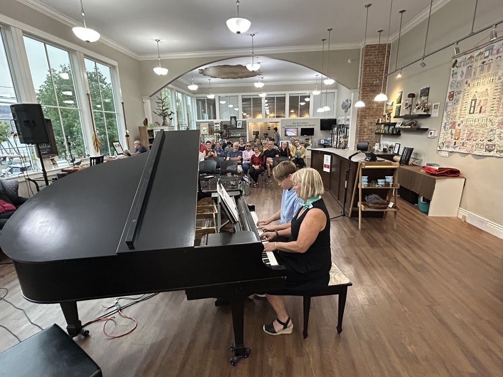 Music event at Ourspace (art gallery in Peachland)