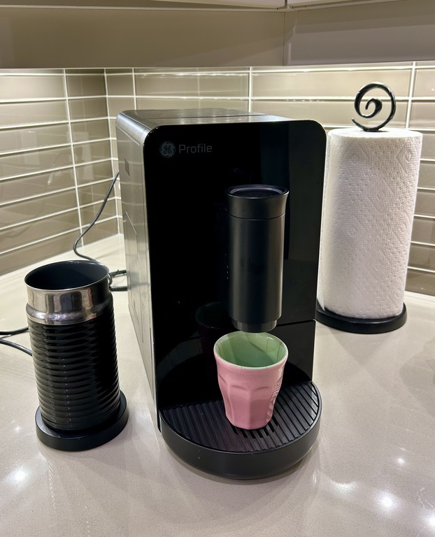 Coffee maker and frother 