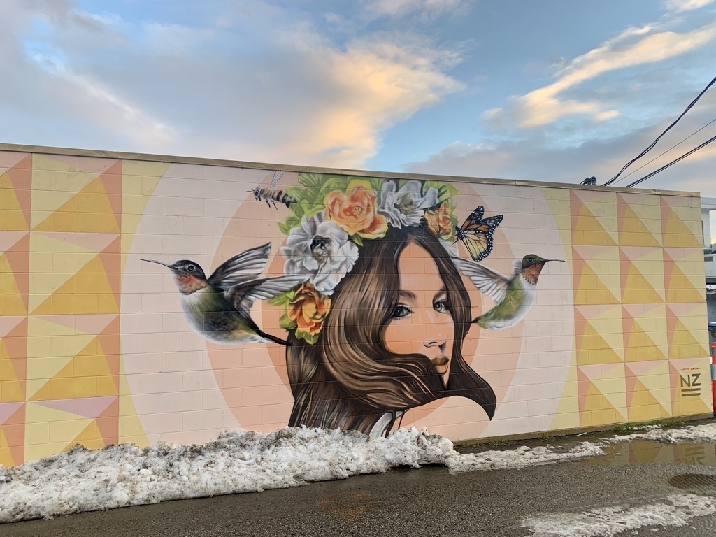 Mural in Peachland