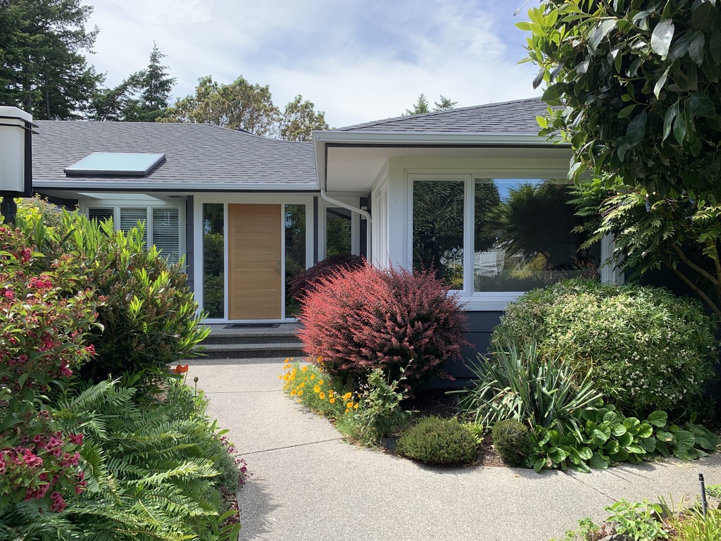 Welcome to our home-Front door