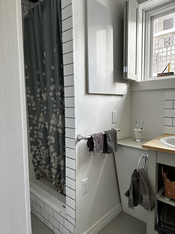 Bathroom on lower level