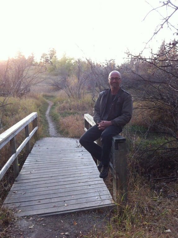 Walking trail located 5 minutes west of our house