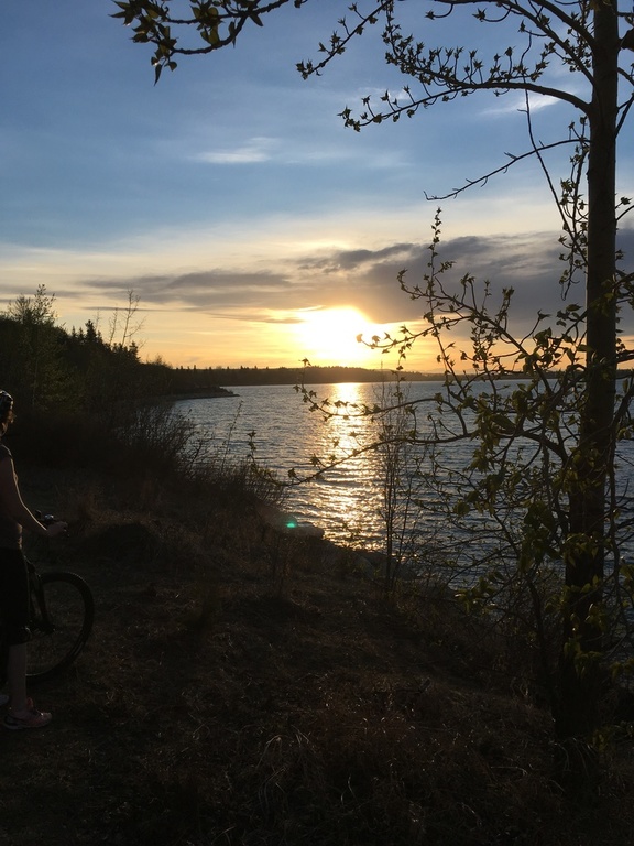 Lake at Glenmore diversion, 5km from our house
