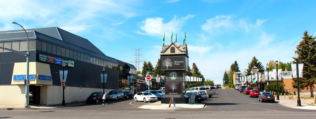 Local shopping district