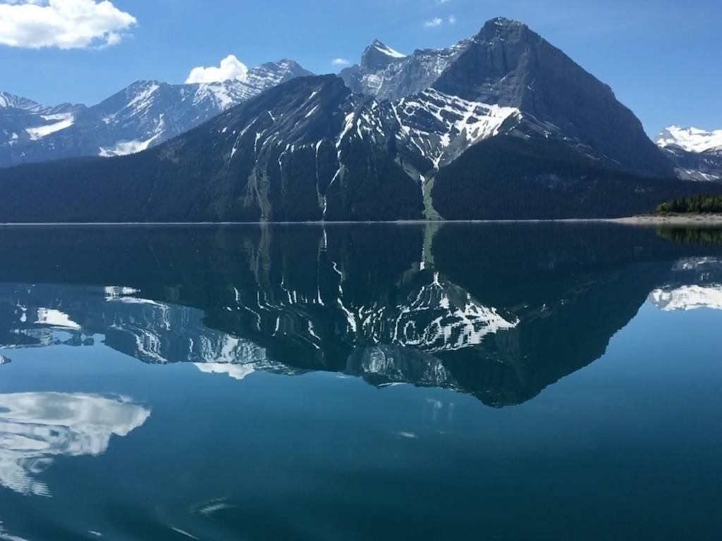 Upper lake kananaskis.  June, 2018.