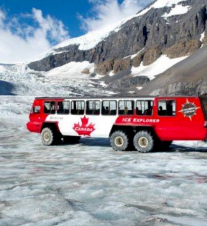 Columbia Ice Fields, near Jasper.