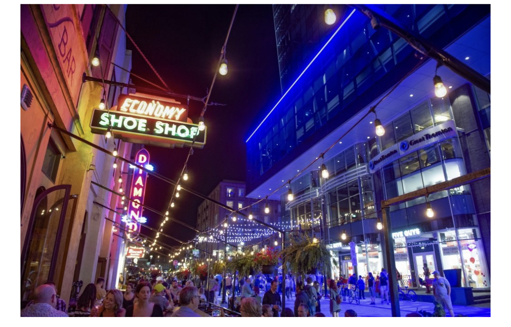 Bars and restaurants in walking distance 